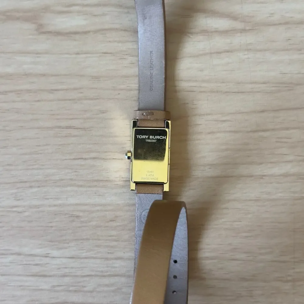 Tory Burch Buddy Signature Double Wrap Watch TRB2007